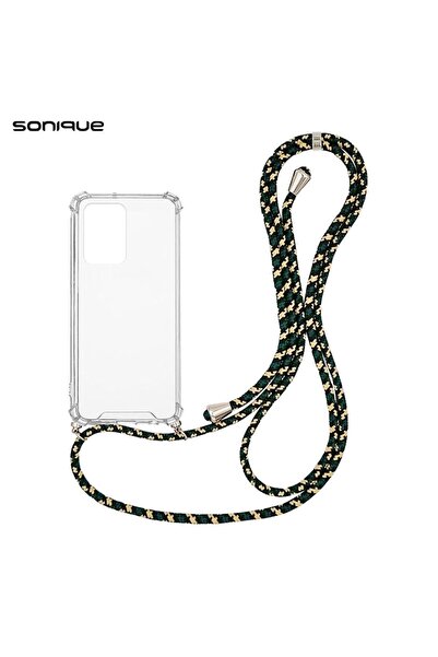 OEM Θήκη Σιλικόνης με Κορδόνι Sonique Armor Clear Xiaomi Redmi Note 12 5G / P...