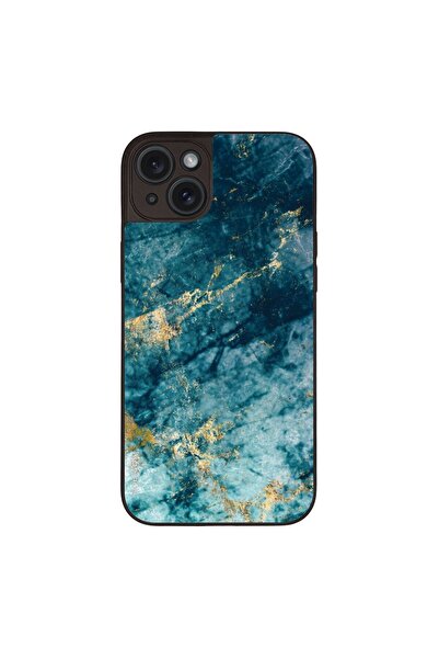 OEM Θήκη Sonique Marble Series για Apple iPhone 15 Plus Μπλε