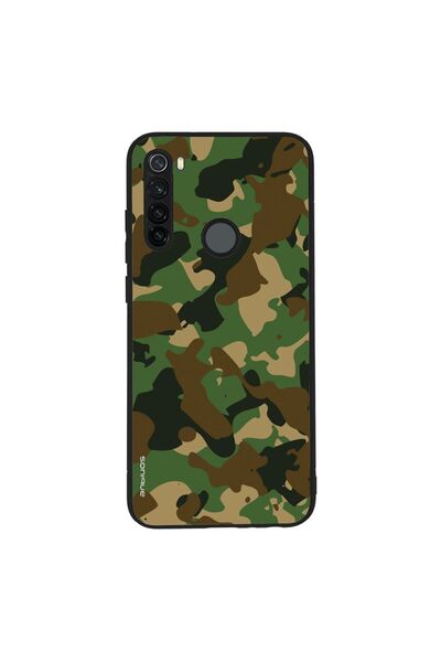OEM Θήκη Sonique Camouflage Army Series για Xiaomi Redmi Note 8T Πράσινο