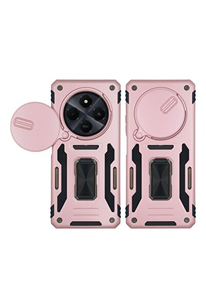 OEM Θήκη Ring Armor CamShield Sonique για Xiaomi Redmi 14C 4G / Poco C75 4G /...
