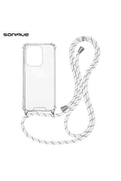 OEM Θήκη Σιλικόνης με Κορδόνι Sonique Armor Clear Xiaomi Redmi Note 13 Pro 4G...