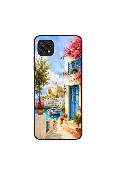 OEM Θήκη Sonique Greek Island Muse Series για Samsung Galaxy A22 5G Ροδίτικο ...