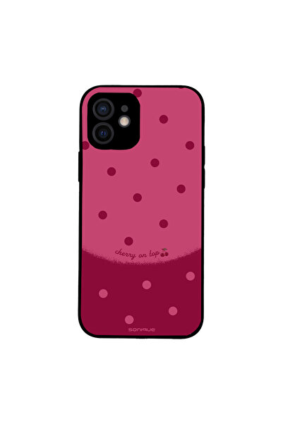 OEM Θήκη Sonique Delulu Polka Era Series για Apple iPhone 12 Top Cherry