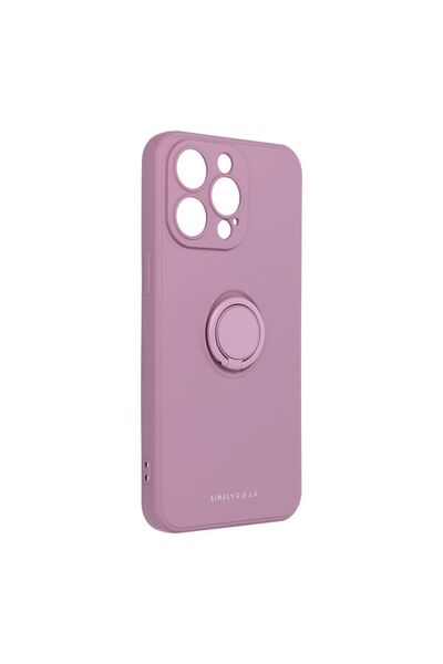OEM Θήκη Σιλικόνης Roar Amber Case Apple iPhone 15 Pro Max Μωβ