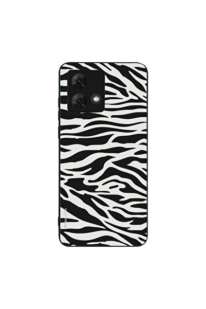 OEM Θήκη Sonique Animal Print Series για Motorola Moto G84 5G Zebra