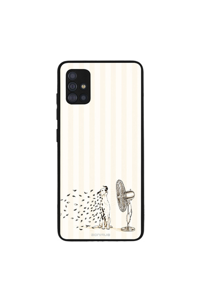 OEM Θήκη Sonique Stripe Stories Series για Samsung Galaxy A51 Cool Dog