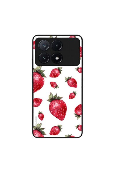 OEM Θήκη Sonique Fruit Series για Xiaomi Poco X6 Pro 5G Φράουλα 01