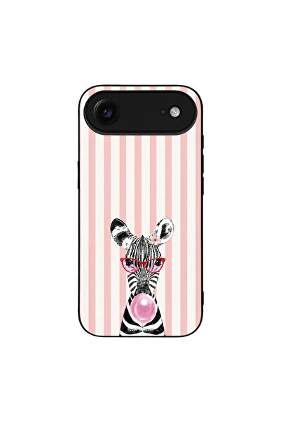 OEM Θήκη Sonique Stripe Stories Series για Apple iPhone 17 Air Ζέβρα – Τσιχλό...