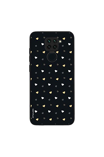 OEM Θήκη Sonique Heart Series για Xiaomi Redmi Note 9 Μαύρο 01