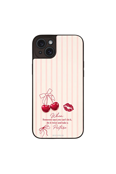 OEM Θήκη Sonique Stripe Stories Series για Apple iPhone 15 Plus Do It Twice