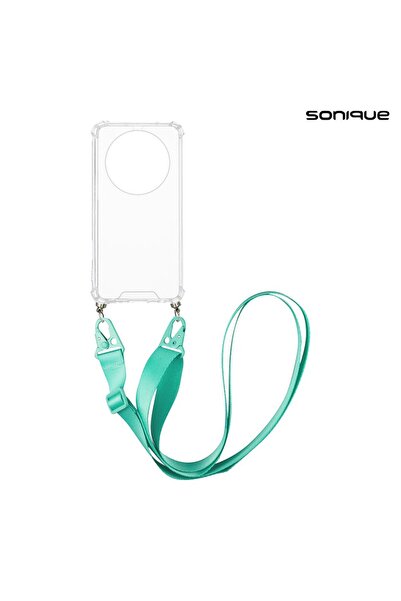 OEM Θήκη Σιλικόνης με Strap Sonique Armor Clear Xiaomi Redmi 14C 4G / Poco C7...