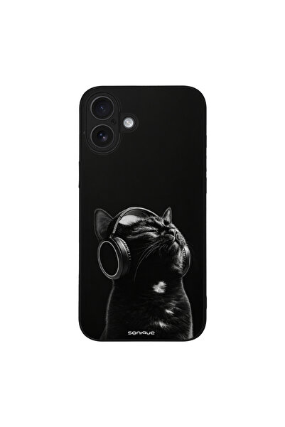 OEM Θήκη Sonique Men's Edition για Apple iPhone 16 Plus Audio Kitten - Black