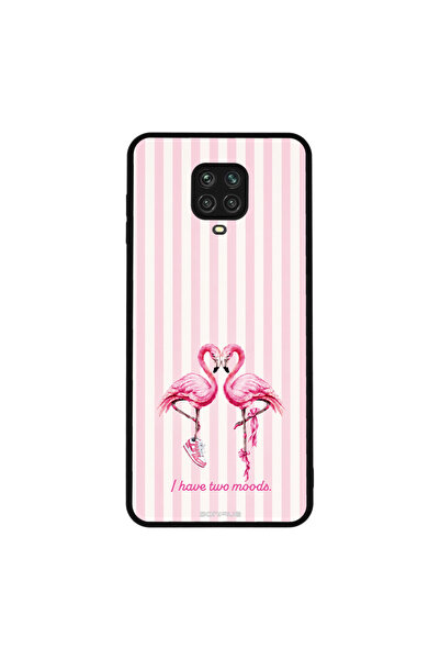 OEM Θήκη Sonique Stripe Stories Series για Xiaomi Redmi Note 9S/9 Pro Φλαμίνγκο