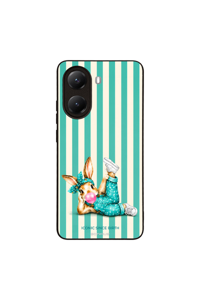 OEM Θήκη Sonique Stripe Stories Series για Xiaomi Poco X7 Pro 5G Iconic Λαγου...