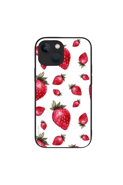 OEM Θήκη Sonique Fruit Series για Apple iPhone 13 Mini Φράουλα 01