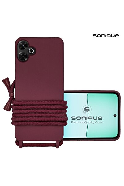 OEM Θήκη Σιλικόνης με Κορδόνι CarryHang Sonique Xiaomi Redmi 13 4G / Poco M6 ...