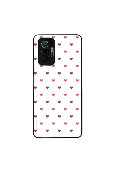 OEM Θήκη Sonique Heart Series για Xiaomi Redmi Note 10 Pro Λευκό 01