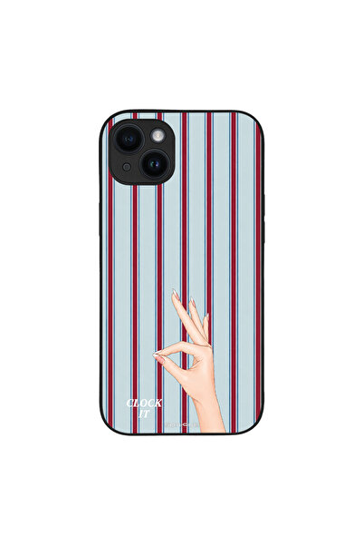 OEM Θήκη Sonique Σειράς Stripe Stories για Apple iPhone 14 Plus Clock It