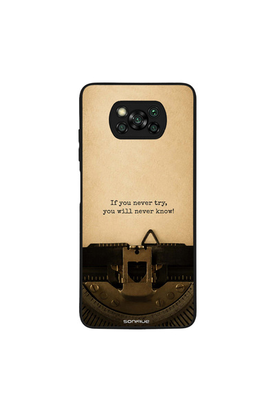 OEM Θήκη Sonique Men's Edition για Xiaomi Poco X3 NFC / Poco X3 Pro Old Letter