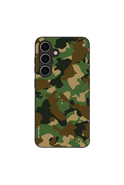 OEM Θήκη Sonique Σειρά Καμουφλάζ Στρατού για Samsung Galaxy S24 Πράσινο