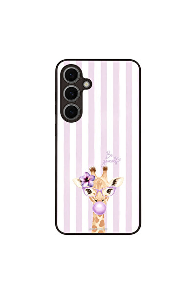 OEM Θήκη Sonique Stripe Stories Series για Samsung Galaxy S24 FE Λιλά- Καμηλο...