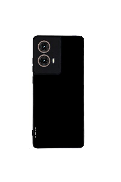 OEM Θήκη Sonique ColorBloc Series για Motorola Moto G85 5G Μαύρο