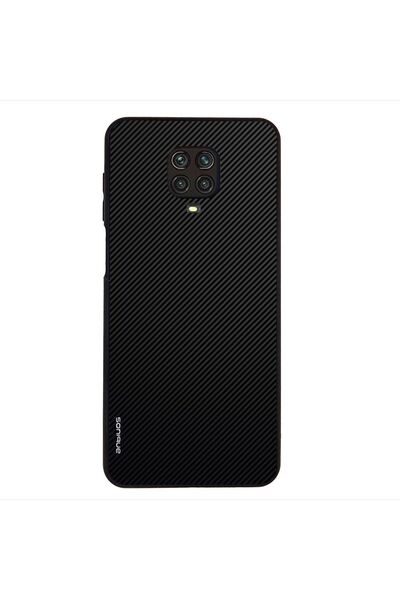 OEM Θήκη Sonique Carbon Series για Xiaomi Redmi Note 9S/9 Pro Μαύρο