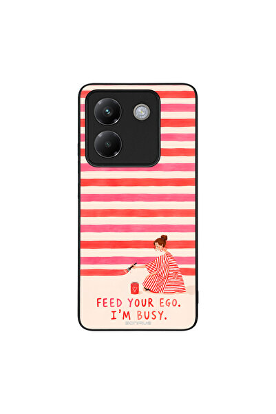 OEM Θήκη Sonique Stripe Stories Series για Xiaomi Poco M7 Pro 5G Feed Your Ego