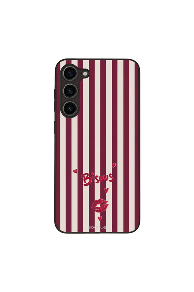 OEM Θήκη Sonique Stripe Stories Series για Samsung Galaxy S23 Plus Φιλάκια