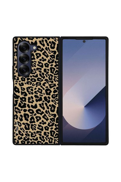OEM Θήκη Sonique Σειρά Animal Print για Samsung Galaxy Z Fold 6 Leopard 01