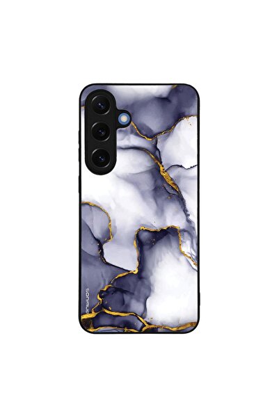 OEM Θήκη Sonique Marble Series για Samsung Galaxy S25 Plus Μωβ Γκρι
