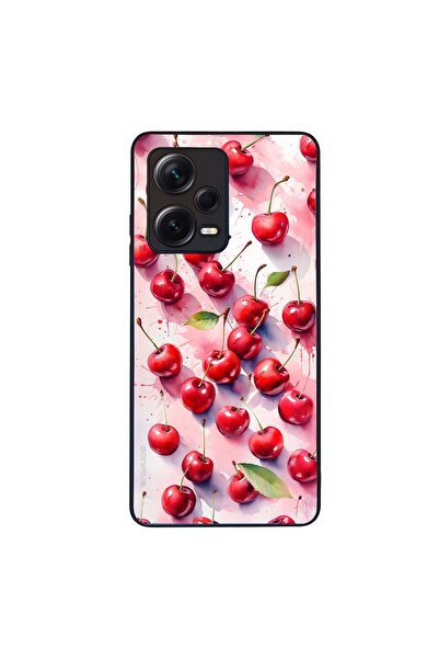 OEM Θήκη Sonique Fruit Series για Xiaomi Redmi Note 12 Pro Plus Κεράσι