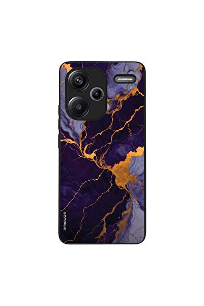 OEM Θήκη Sonique Marble Series για Xiaomi Redmi Note 13 Pro Plus 5G Μωβ