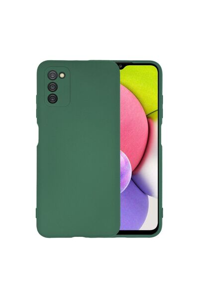 OEM Θήκη Σιλικόνης My Colors Sonique Samsung Galaxy A03s Πράσινο Σκούρο