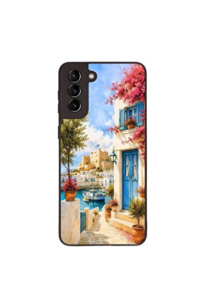 OEM Θήκη Sonique Greek Island Muse Series για Samsung Galaxy S21 Plus Ροδίτικ...