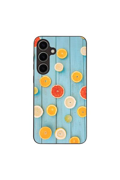 OEM Θήκη Sonique Fruit Series για Samsung Galaxy S24 FE Γκρέιπφρουτ
