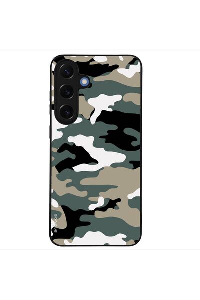 OEM Θήκη Sonique Σειρά Καμουφλάζ Στρατού για Samsung Galaxy S25 Plus Χακί