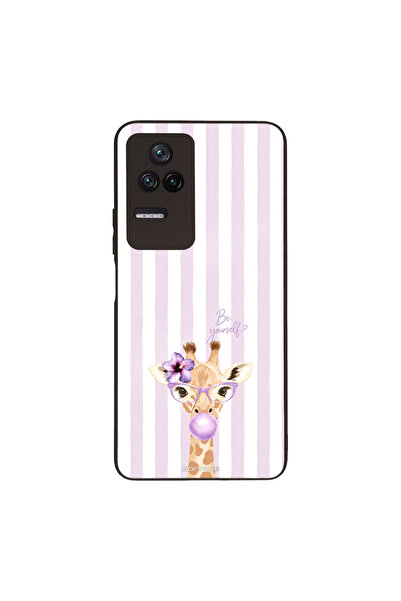 OEM Θήκη Sonique Stripe Stories Series για Xiaomi Poco F4 5G Λιλά- Καμηλοπάρδ...