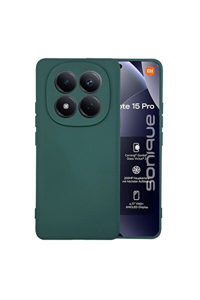 OEM Θήκη Σιλικόνης My Colors Sonique Xiaomi Redmi Note 15 Pro 4G Πράσινο Σκούρο