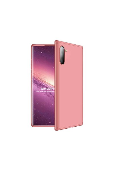 OEM GKK 360 Πλήρης Προστασία Σώματος Samsung Galaxy Note 10 Ροζ Χρυσό