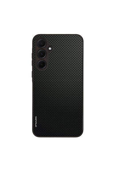 OEM Θήκη Sonique Carbon Series για Samsung Galaxy A35 5G Μαύρο 01