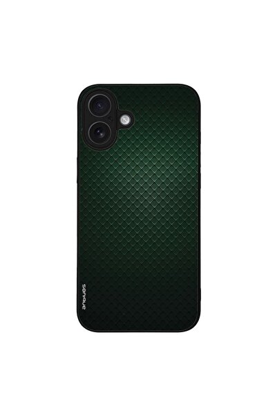 OEM Θήκη Sonique Carbon Series για Apple iPhone 16 Plus Πράσινο