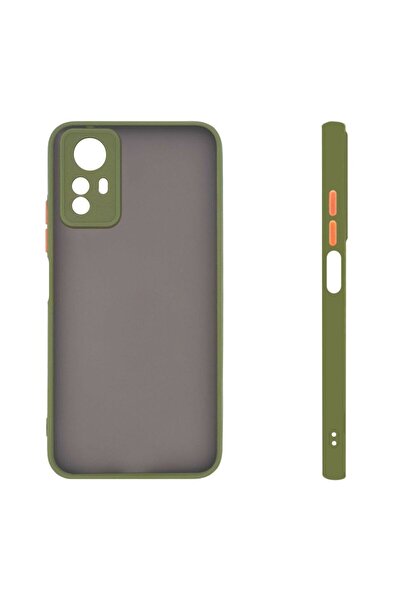 OEM Θήκη Σιλικόνης Color Button Bumper Sonique Xiaomi Redmi Note 12s Πράσινο ...