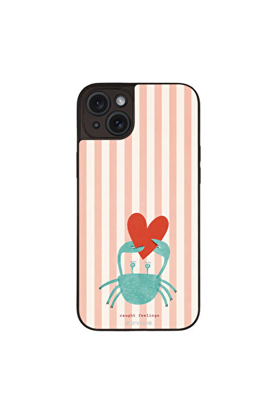OEM Θήκη Sonique Stripe Stories Series για Apple iPhone 15 Plus Καβουράκι