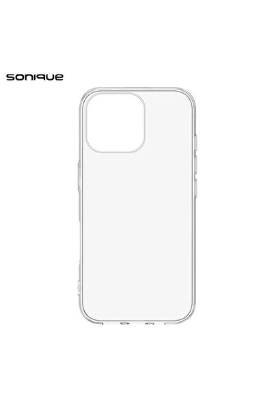 OEM Θήκη Σιλικόνης Sonique Crystal Clear Apple (Big Hole) iPhone 16 Pro Max Δ...