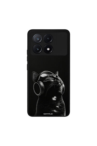 OEM Θήκη Sonique Men's Edition για Xiaomi Poco X6 Pro 5G Audio Kitten - Black