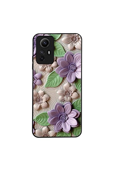 OEM Θήκη Sonique 3D Flower Series για Xiaomi Redmi Note 12s Βιολετί