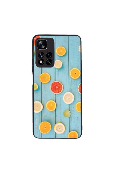OEM Θήκη Sonique Fruit Series για Xiaomi Redmi Note 11 Pro Plus 5G Γκρέιπφρουτ