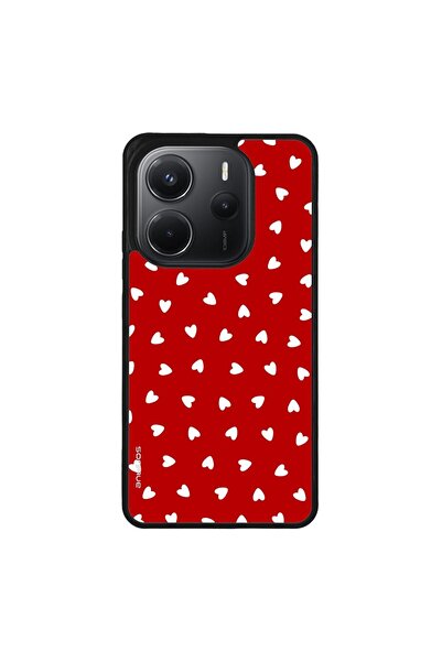 OEM Θήκη Sonique Heart Series για Xiaomi Redmi Note 14 4G (164.84mm) Κόκκινο