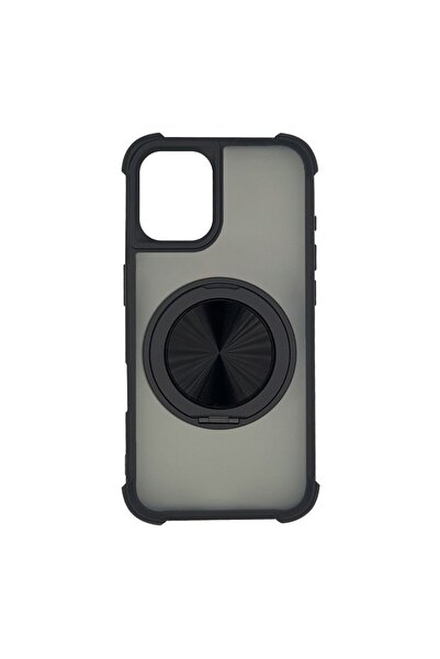OEM Θήκη Magnetic MagMatte Ring Sonique Apple iPhone 16 Plus Μαύρο